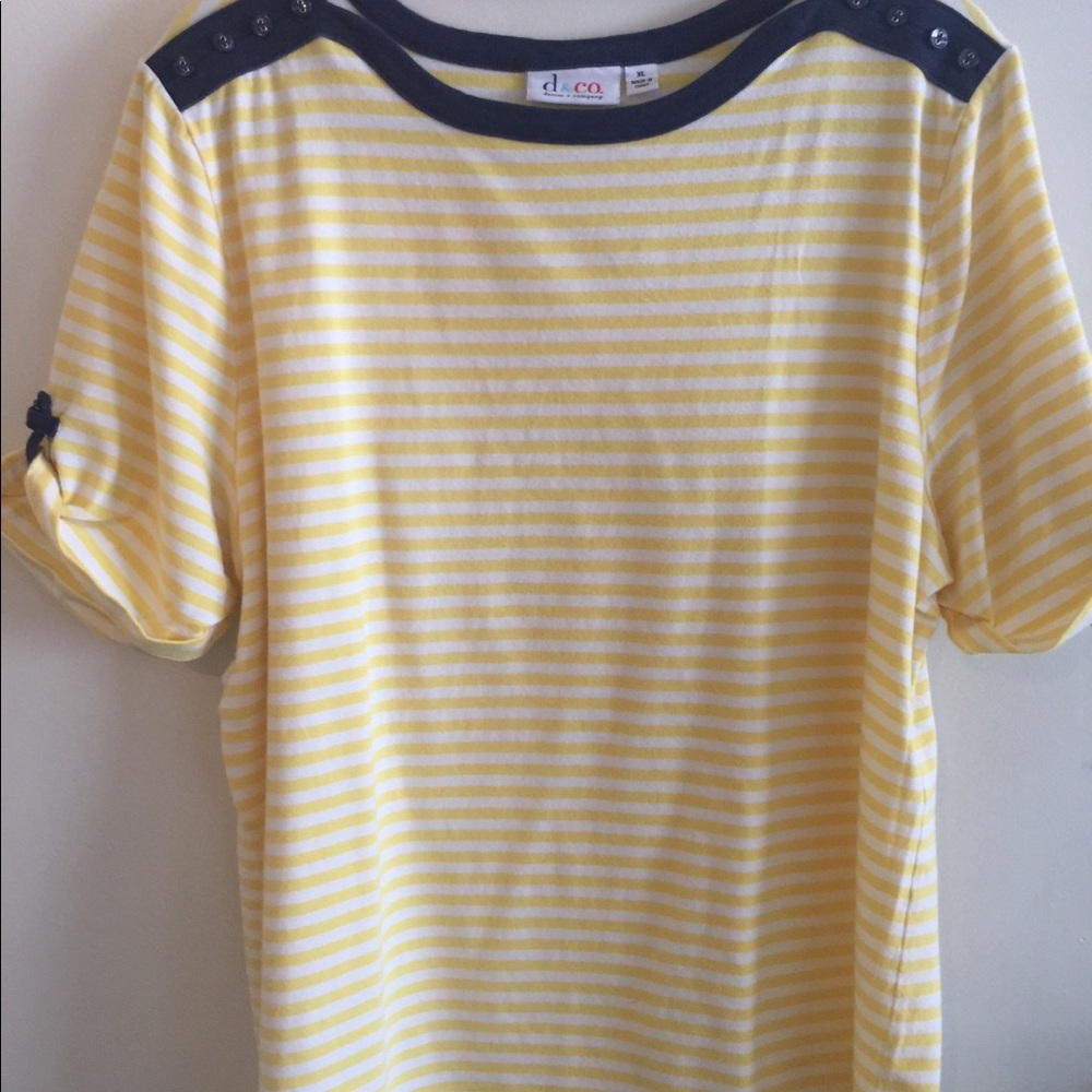 Stripped cotton top